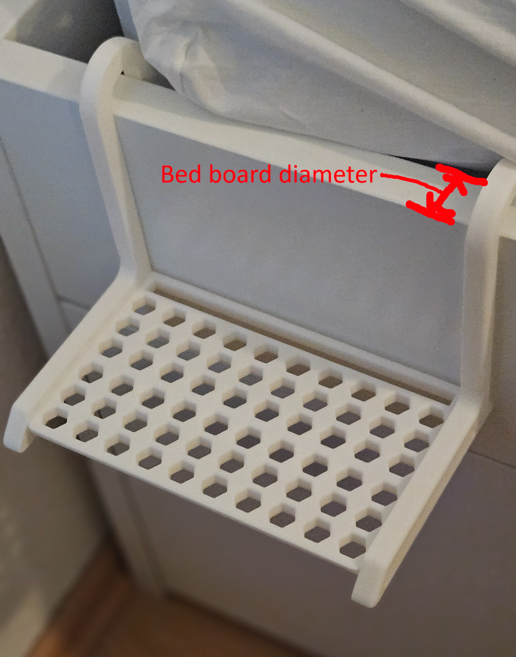 Handy/Cell phone bed holder
