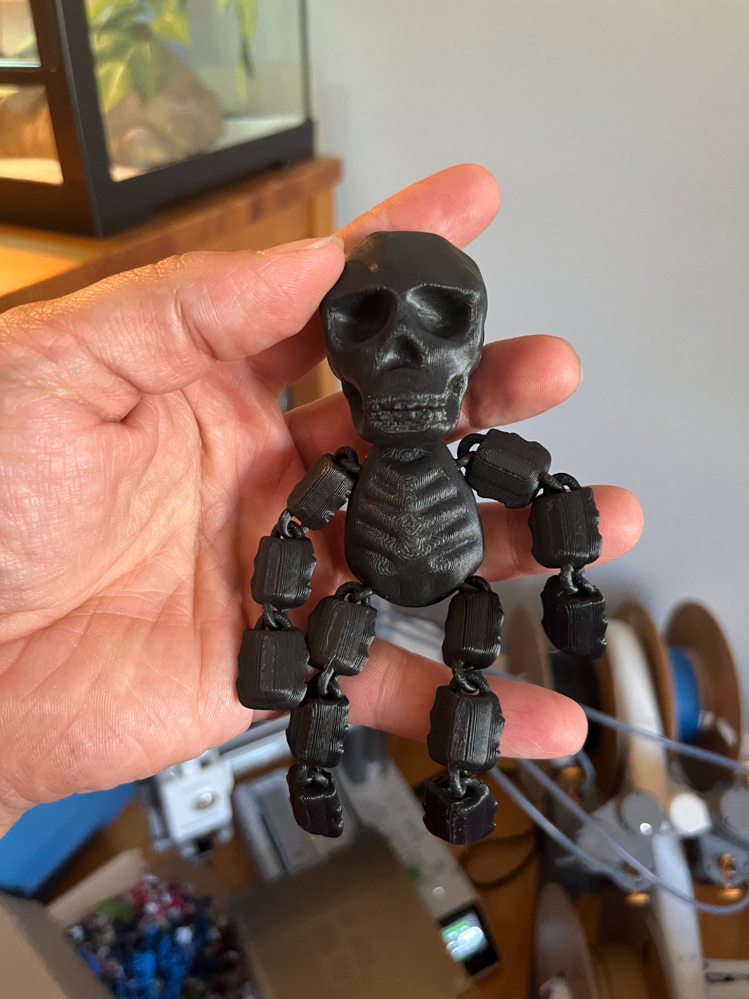Articulated Skeleton Halloween Ornament Decoration