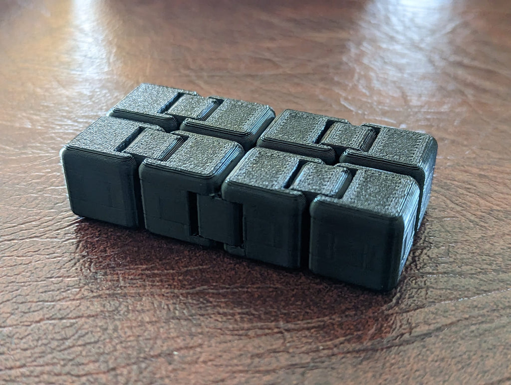 Magnetic fidget infinity cube