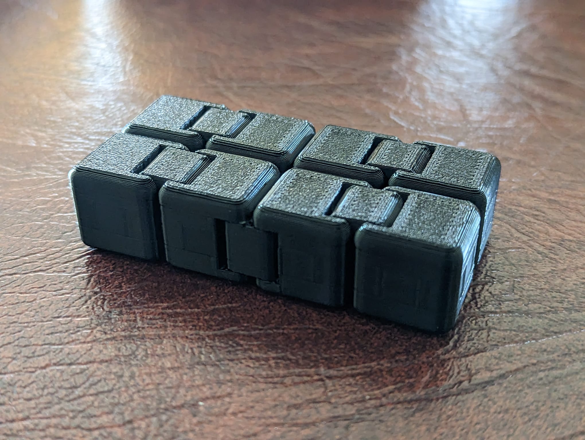 Magnetic fidget infinity cube