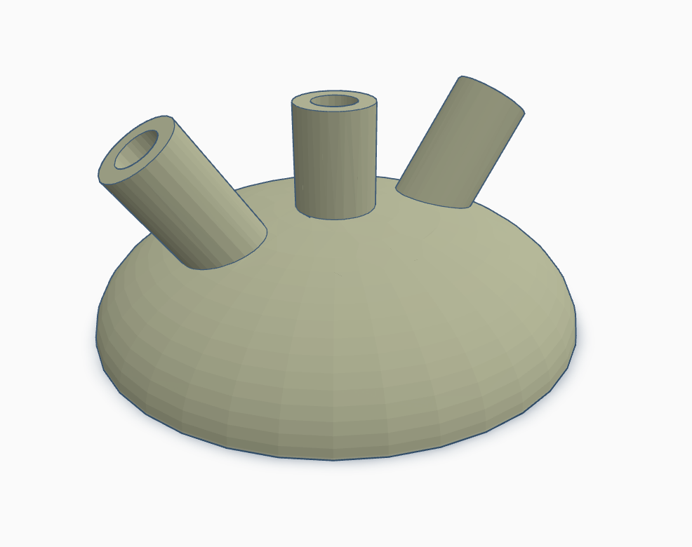 Flag Stand (5mm poles, Supports 3 flags)