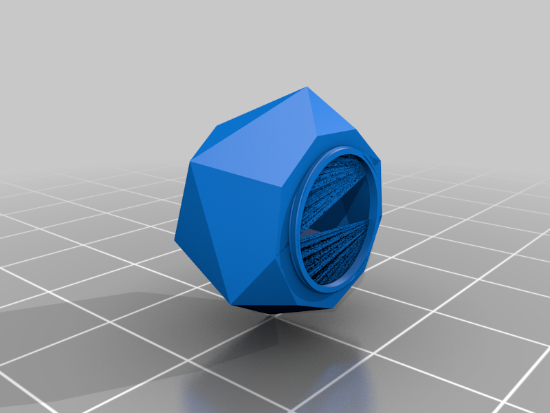 Screw Top D20 Dice Box V2