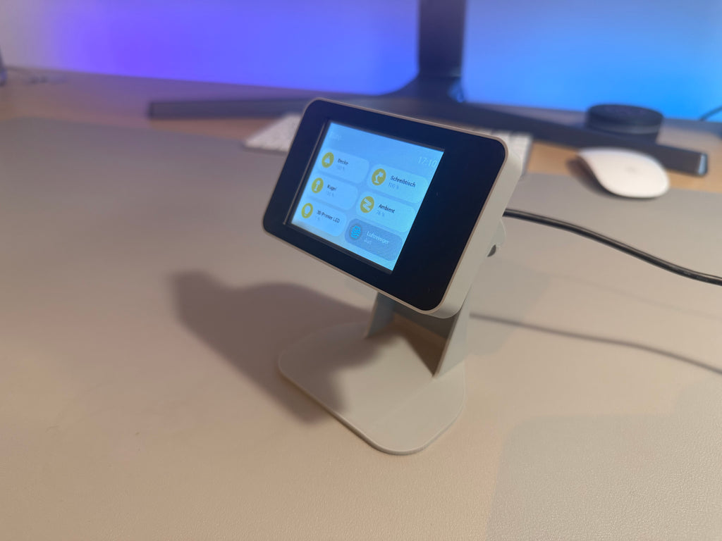 Home Assistant Desk Mount Cheap Yellow Display CYD