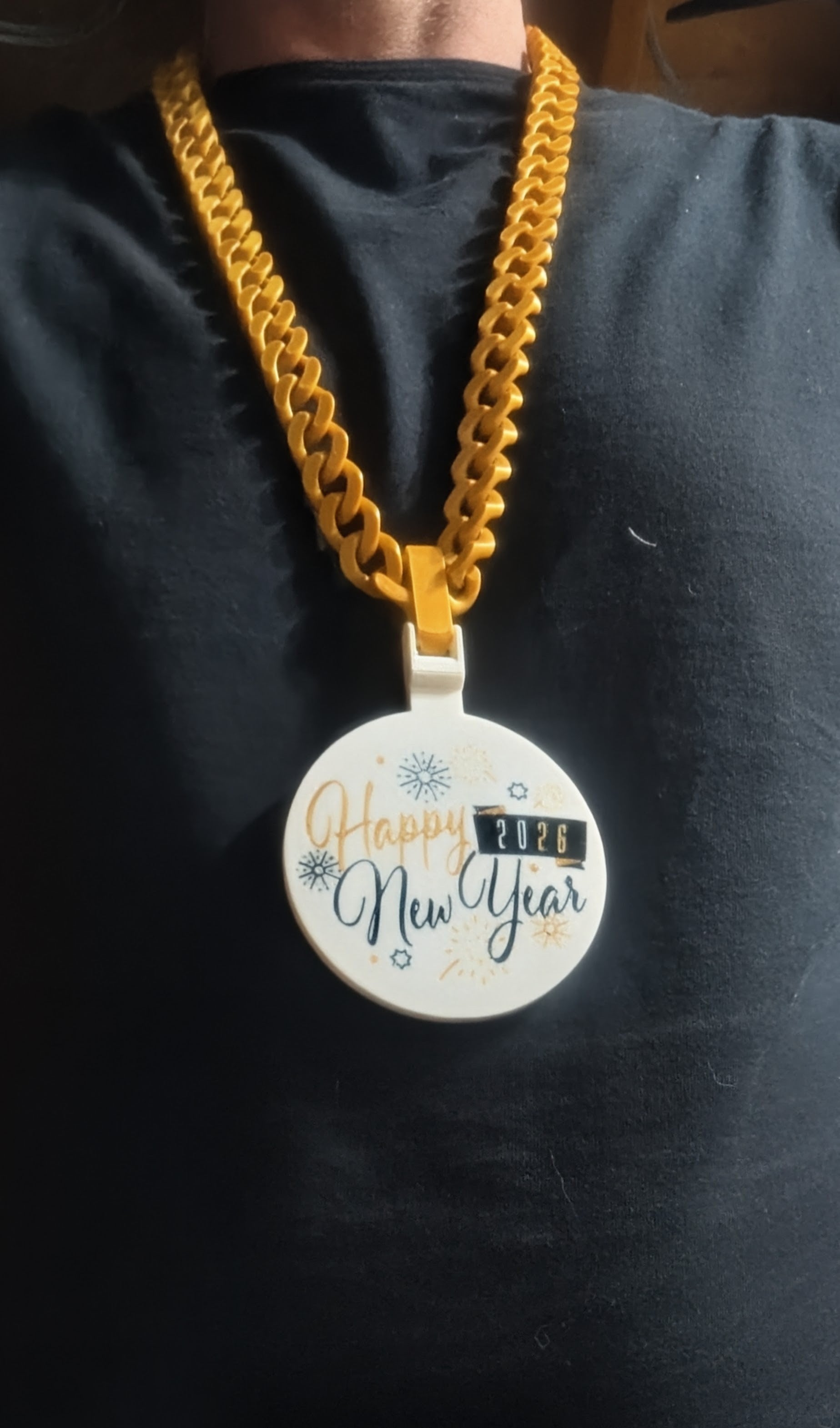 New Years Eve 2026 Pendant/Chain