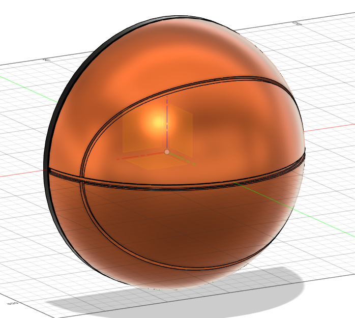 Basketball lampshade