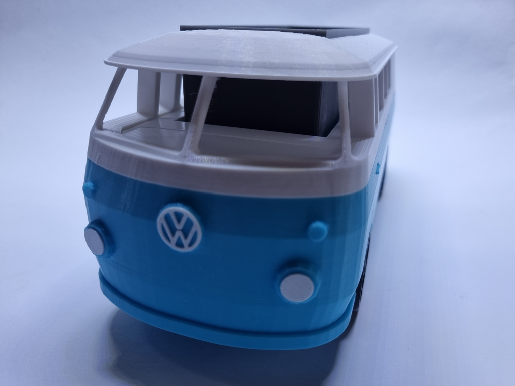 VW Bulli Bus Blumentopf (A1-Mini+)