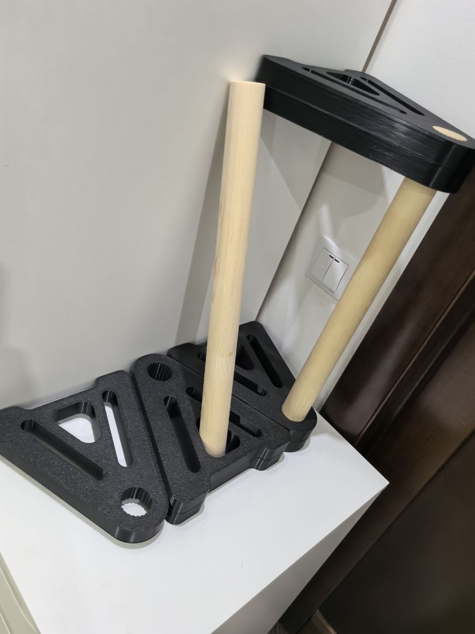 Heavy-Duty Parallettes / Push-Up Bars (40mm)