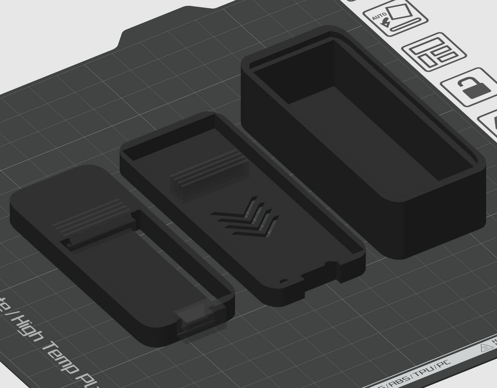 Case for ESP32-WROOM-32D board with longer Wifi
