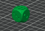 Dice for board games