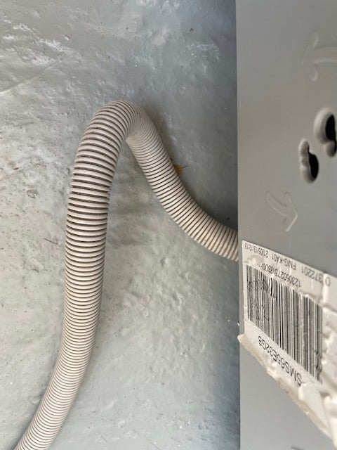 HOSE CURVE GUIDE FOR DISHWASHER OR WASHING MACHINE