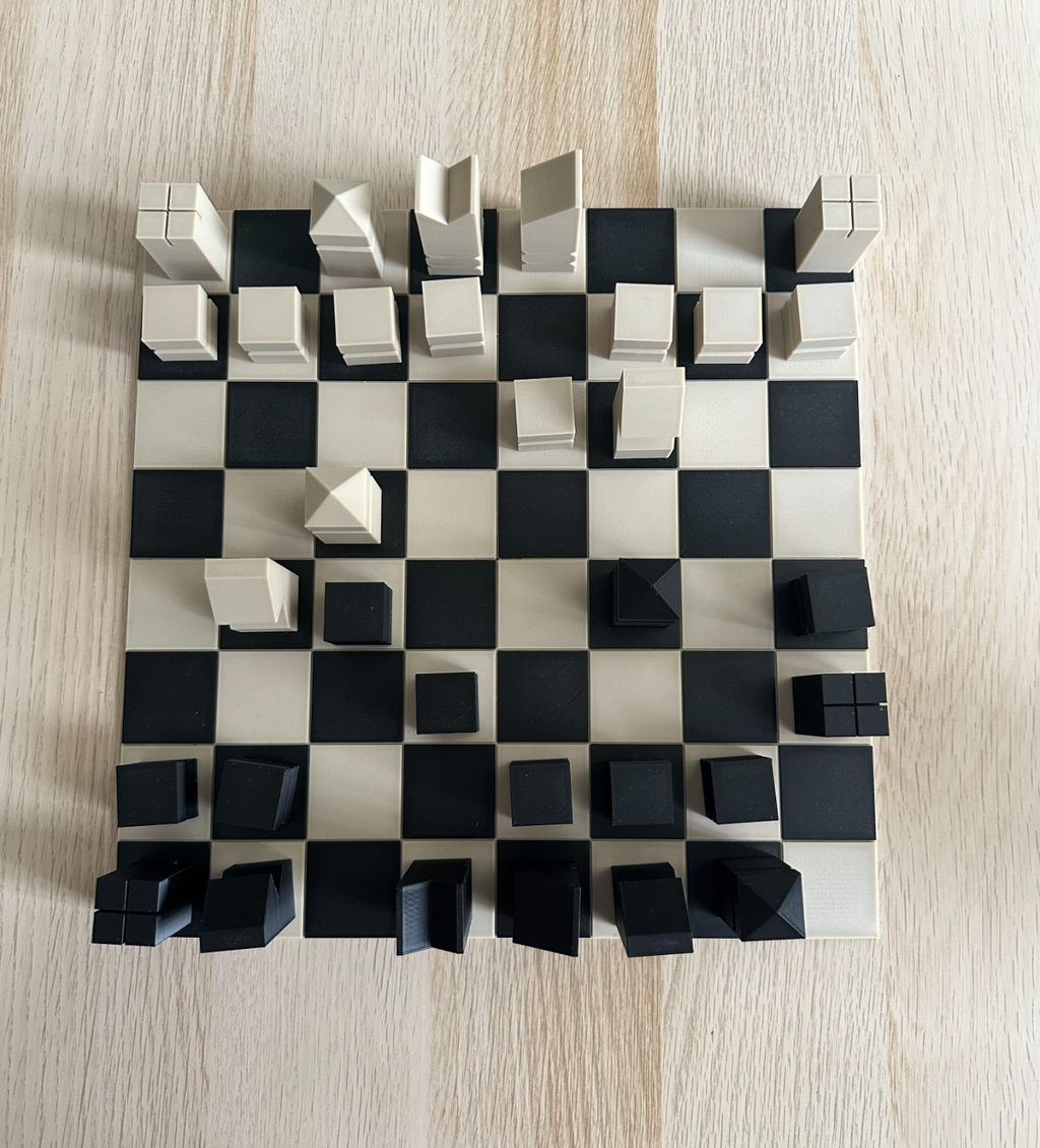 Minimal Chess Set - Beginner Friendly
