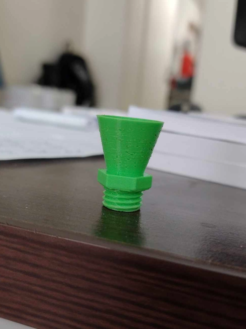 Fire extinguisher nozzle