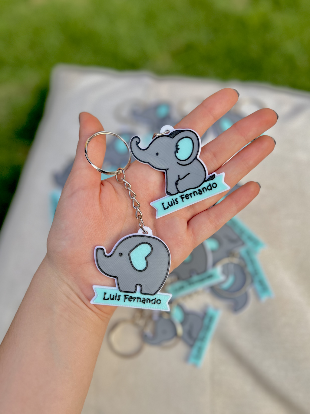 Llaveros Elefante