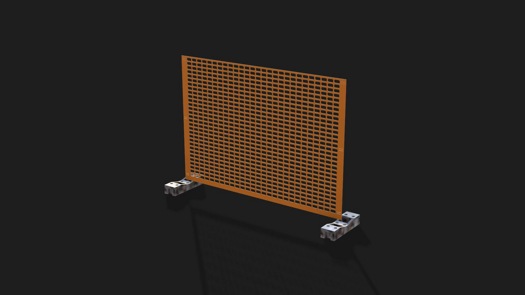 Construction Net for Umarell site watcher diorama