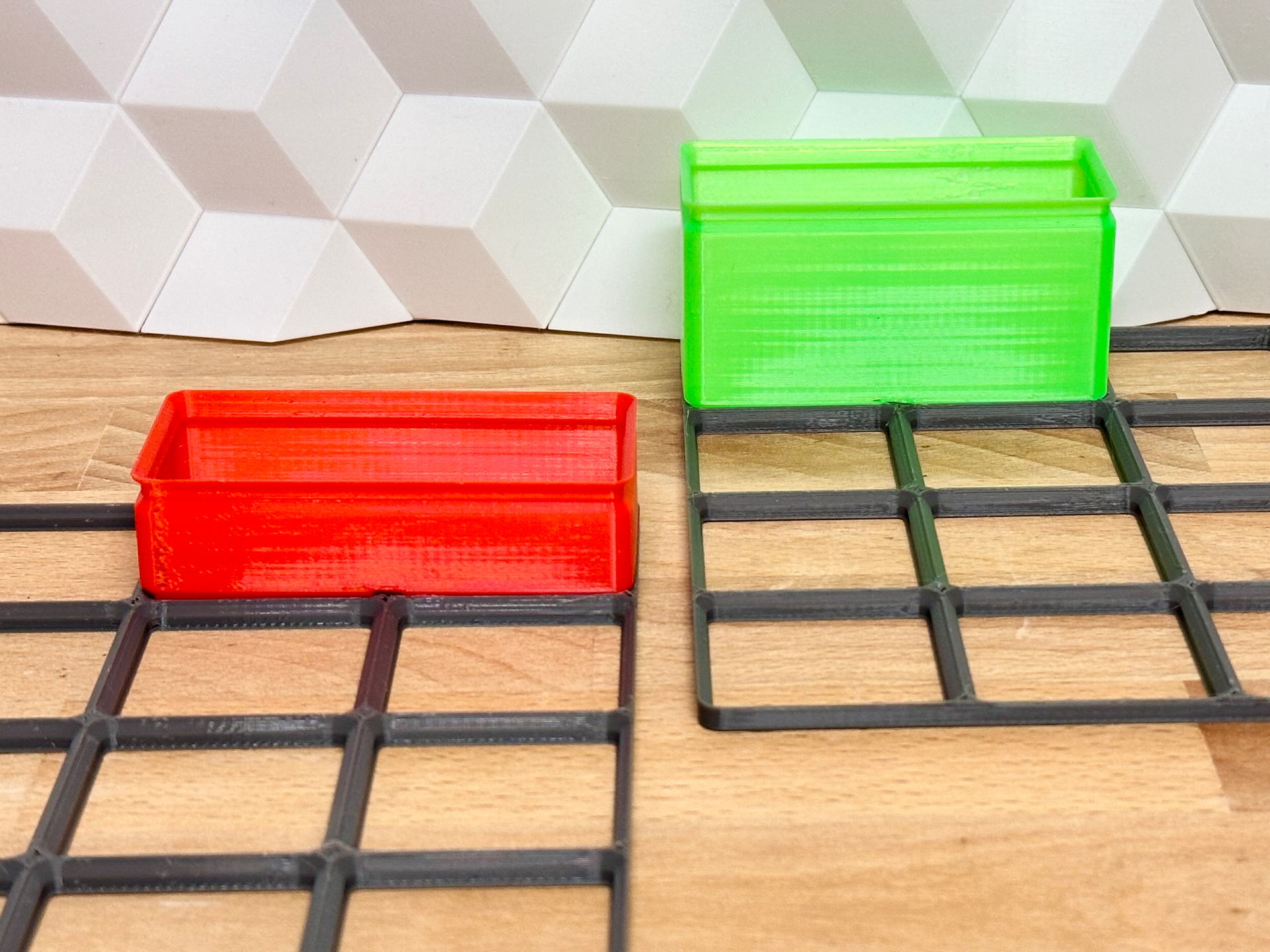 Gridfinity Baseplate (Quick lite, less filament)