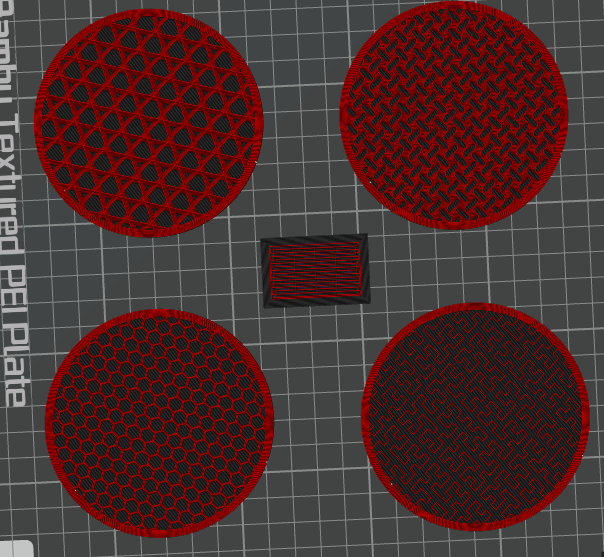Infill Coasters