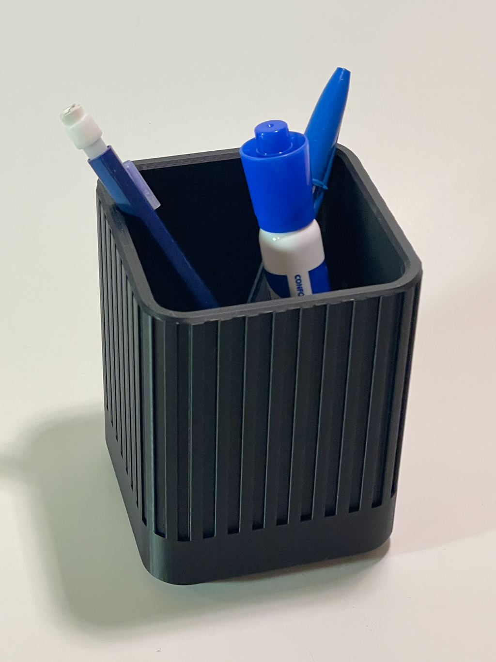 Square Pencil/Pen Holder for Desk