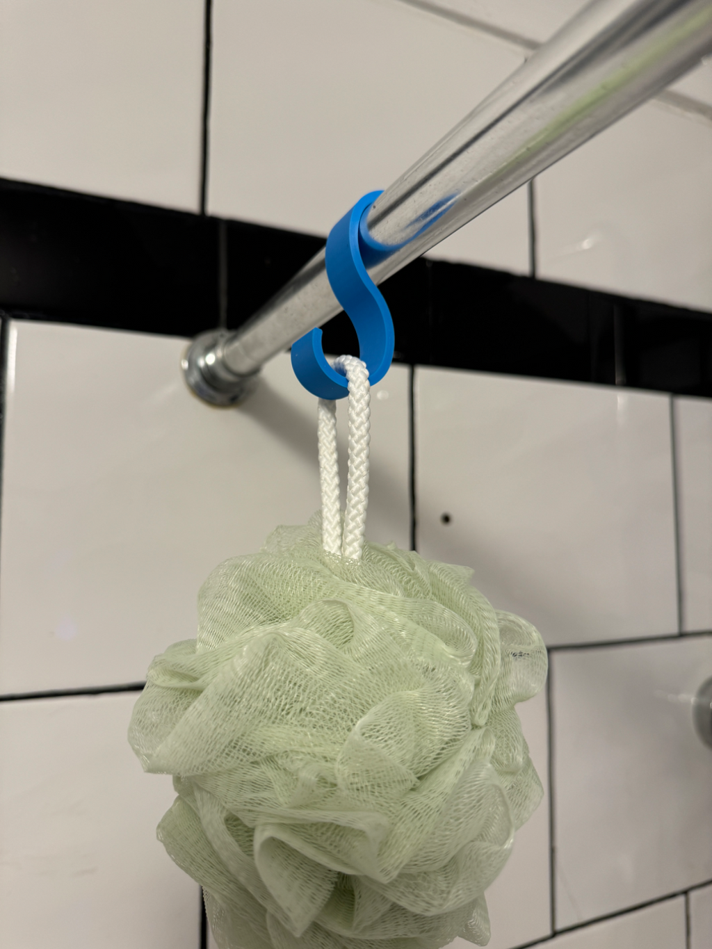 21-23mm Diameter Shower Curtain Rail Hanger