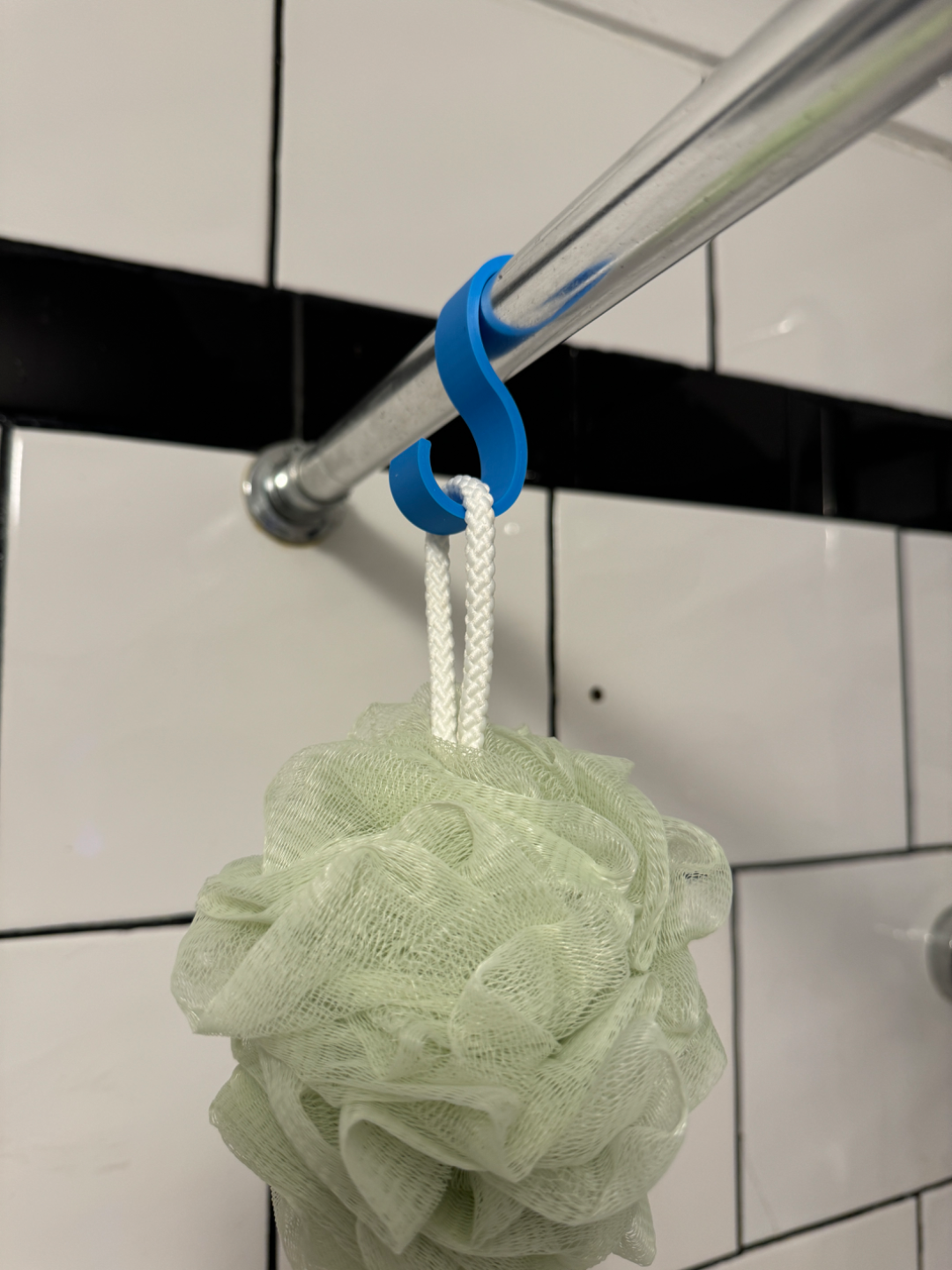 21-23mm Diameter Shower Curtain Rail Hanger
