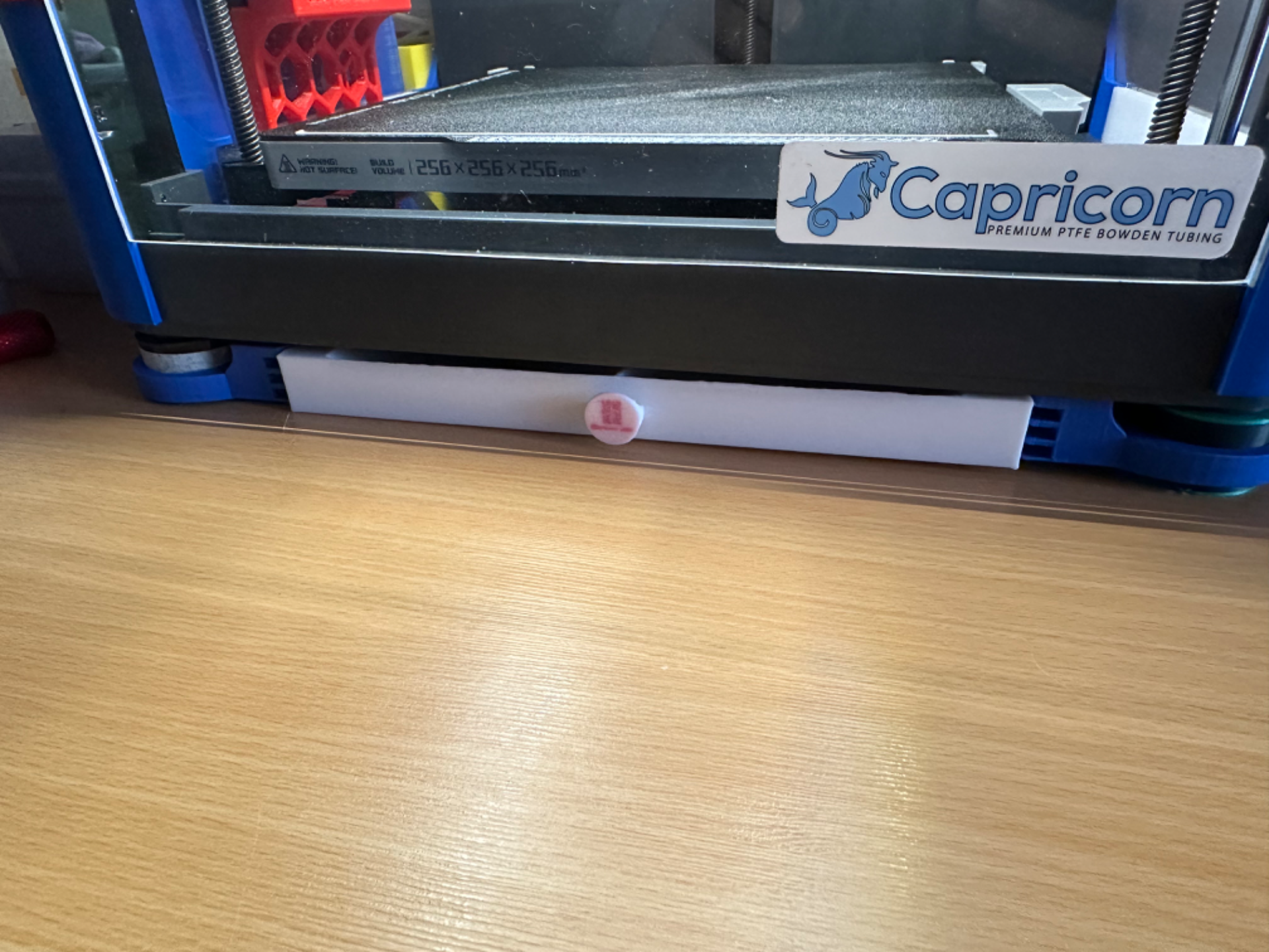 Drawer as Extra Part for under Printer Build-Plate storage system