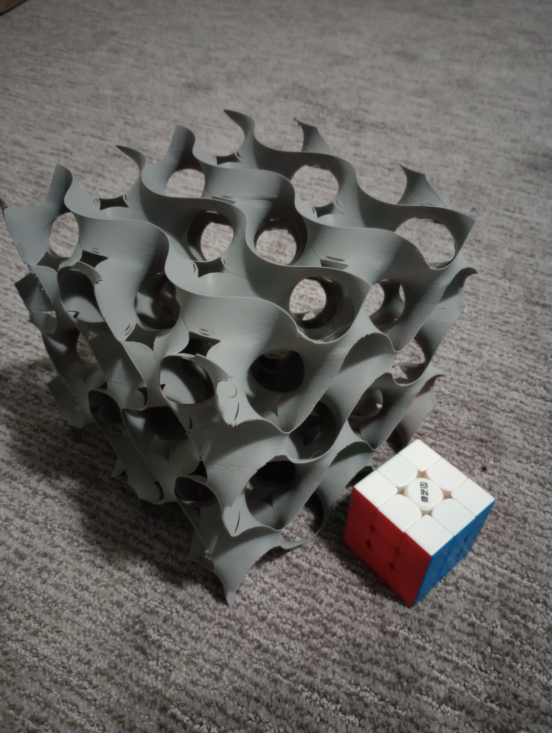 Gyroid Infill Cubes