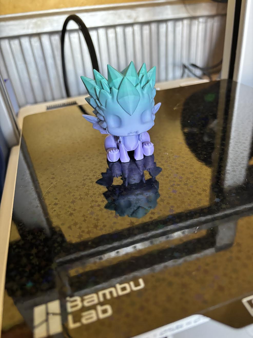 Crystal Dragon Figurine