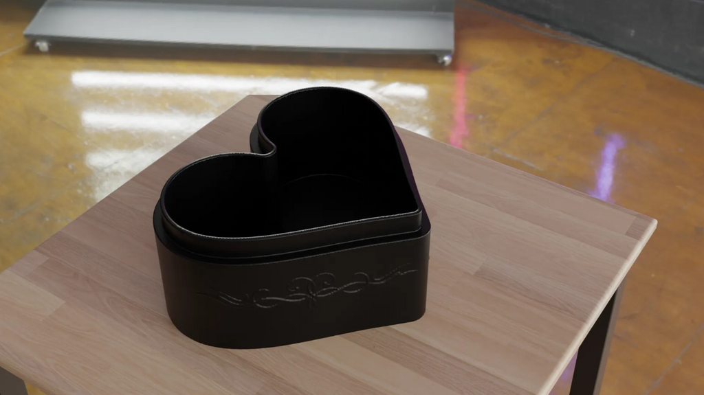 Heart-shaped Box with Roses
