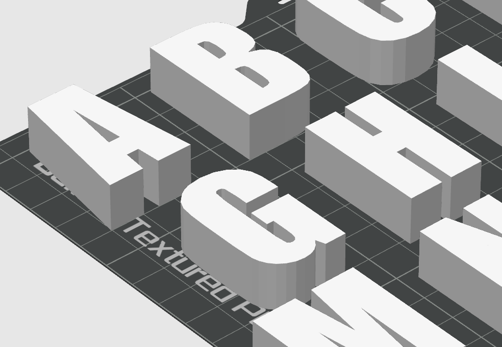 Alphabet Style -Impact-