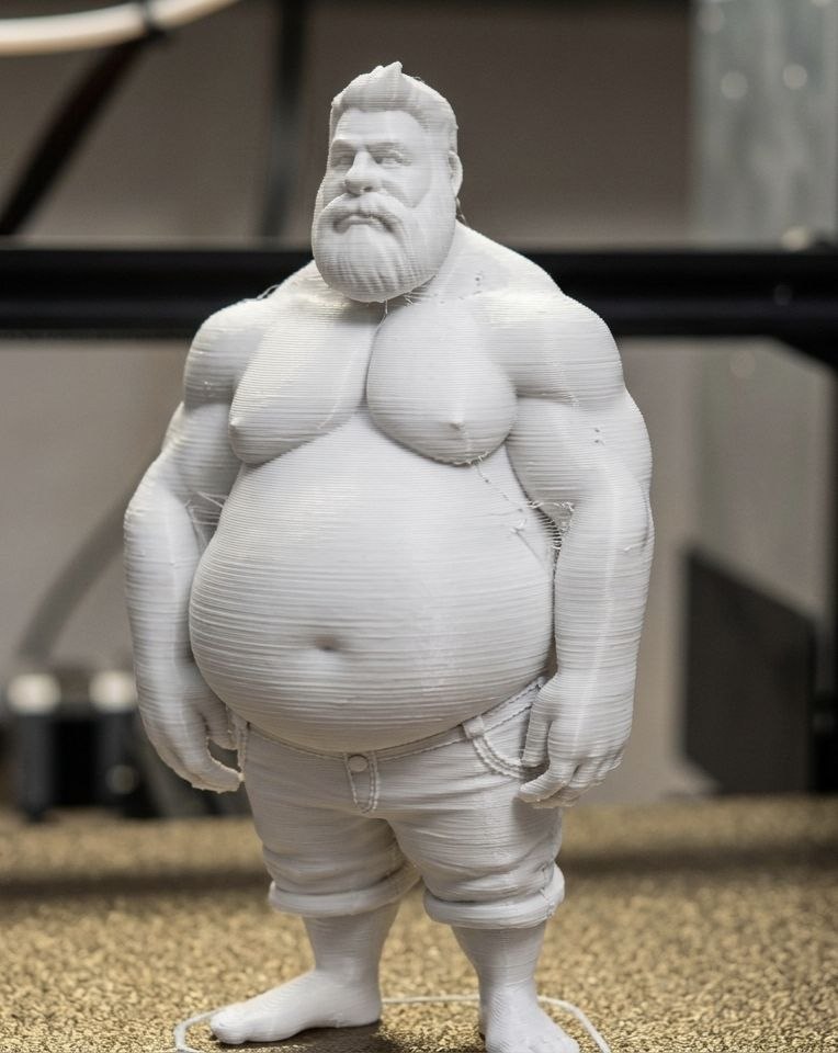 Gordo musculoso