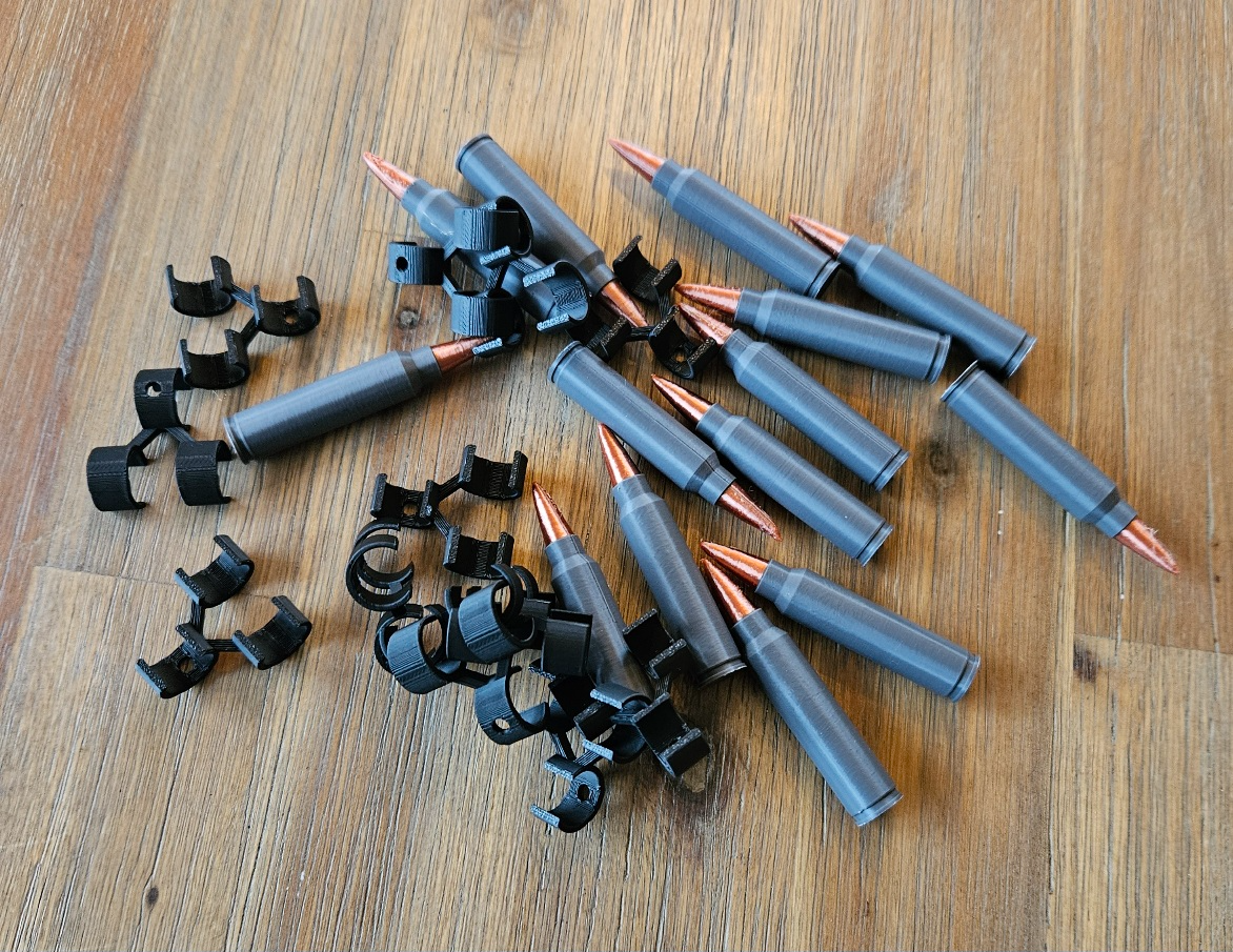 NATO Standard 7.62 Linked Ammo Belt