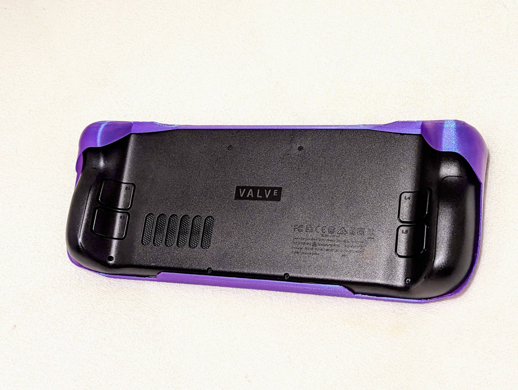 Steam Deck lightweight front cover - protects joysticks and screen (full front cover version)