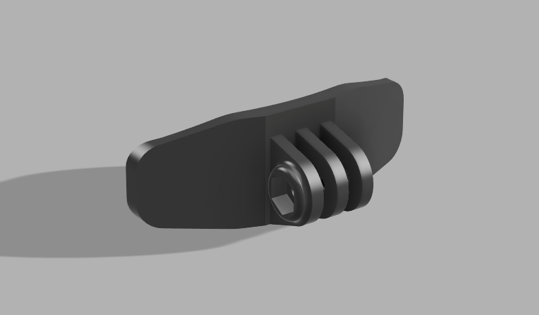 NEXX helmet GoPro holder