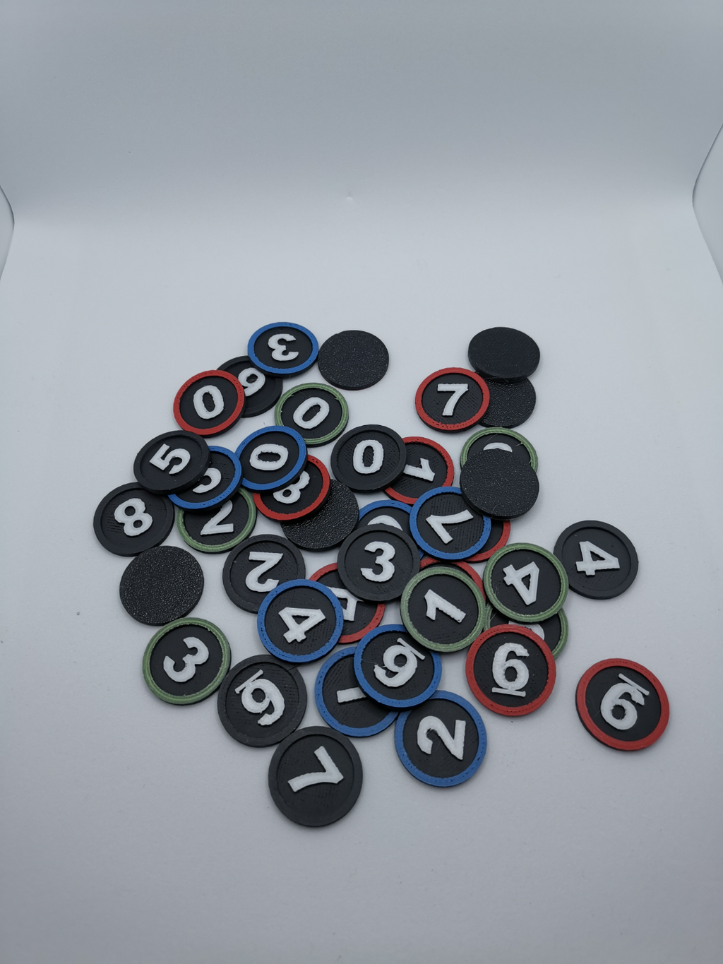 Enemy Token D&D - Numbered Token Set