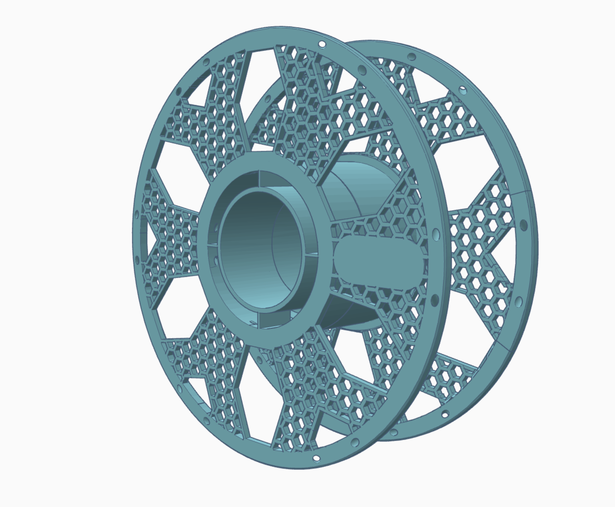 Bambu Lab Reusable Spool Holder Remix Four