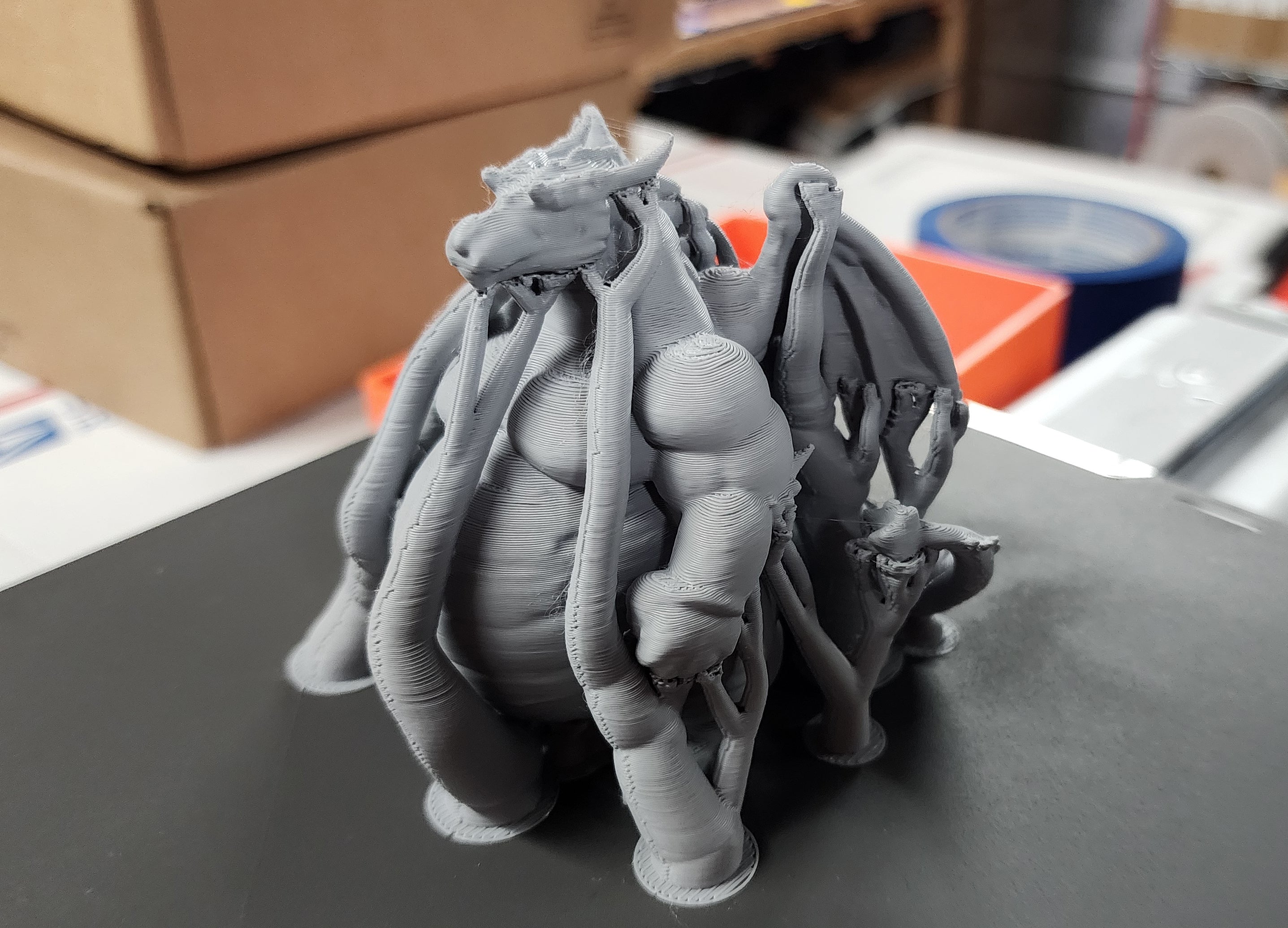 Fat Dragon Figure