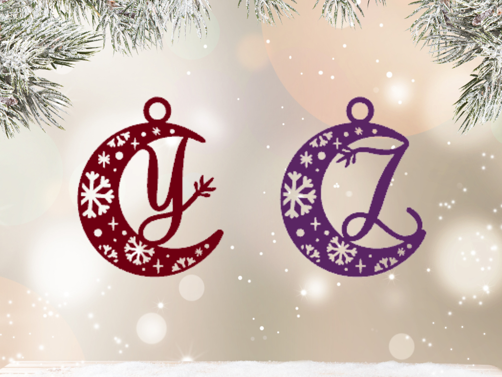 Boules de Noël - Lettres Initiales (édition 2024)
