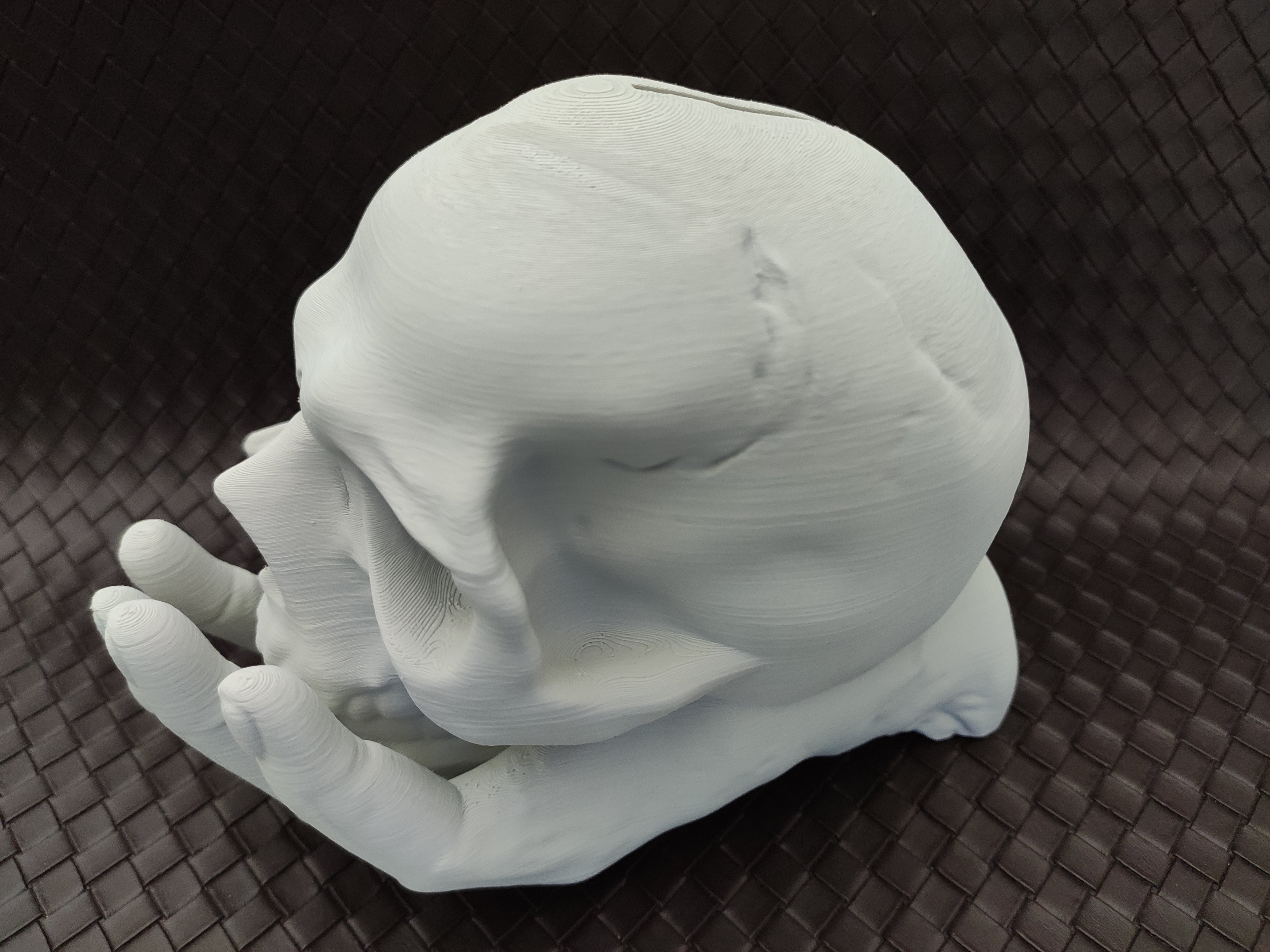 Skull in Hand - Coin bank / Piggy bank