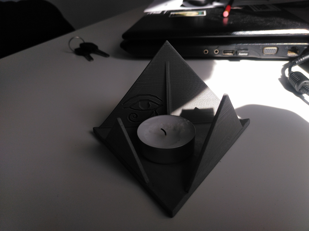 Pyramid Candle Stand