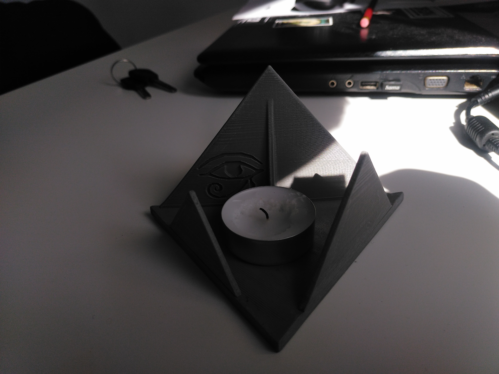 Pyramid Candle Stand