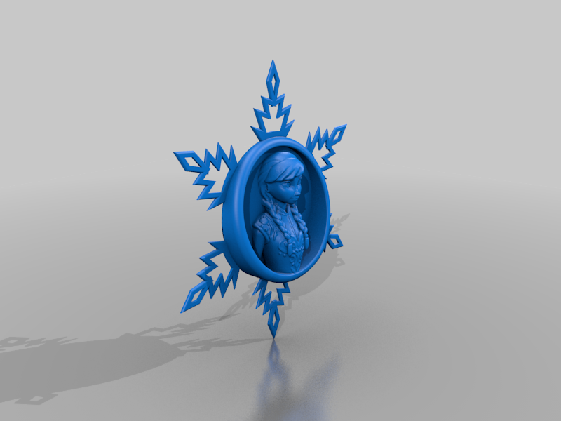 FROZEN anna e elsa snow flake - christmas
