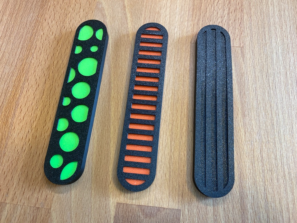 Drawer handles with interchangeable covers (97mm)