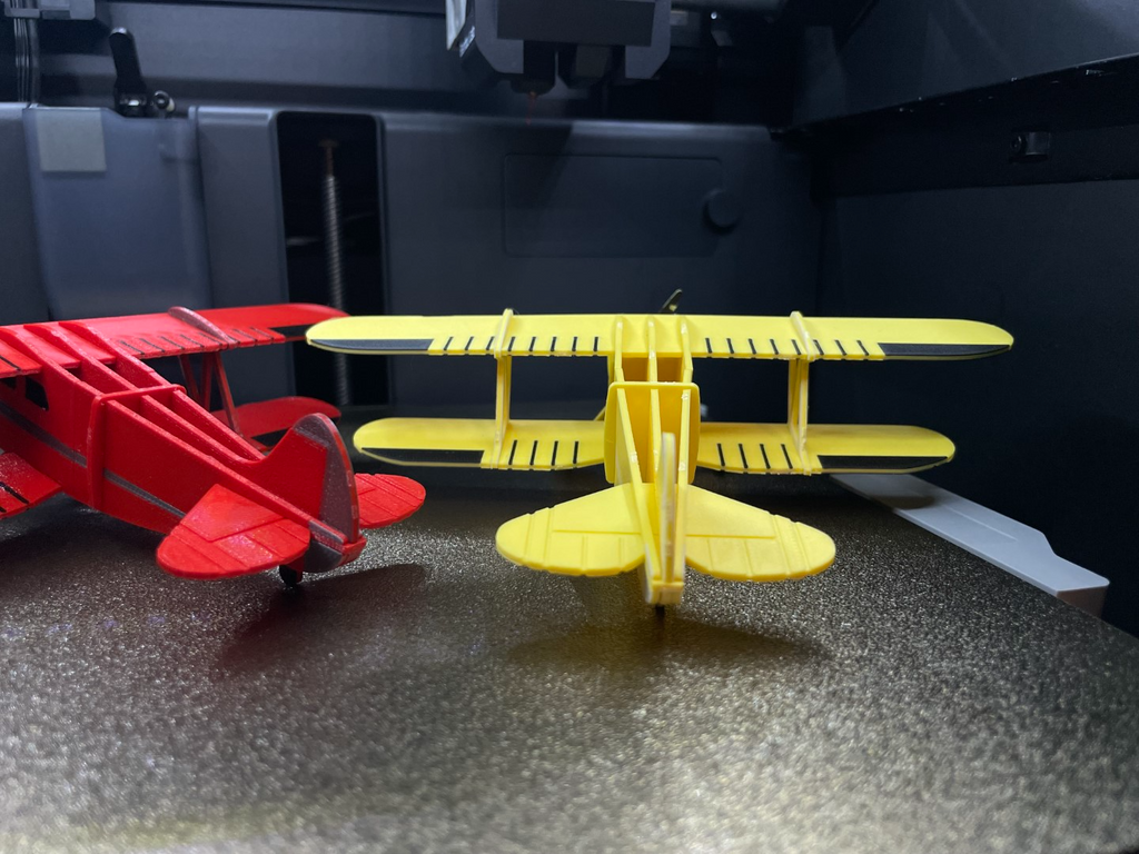 Biplane Kit Card (Waco YKS-6) - Christmas Gift!