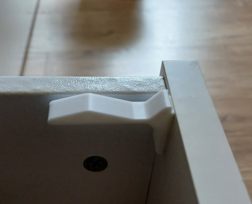 Simple 2-Part Drawer Stopper – Holds Drawer Closed