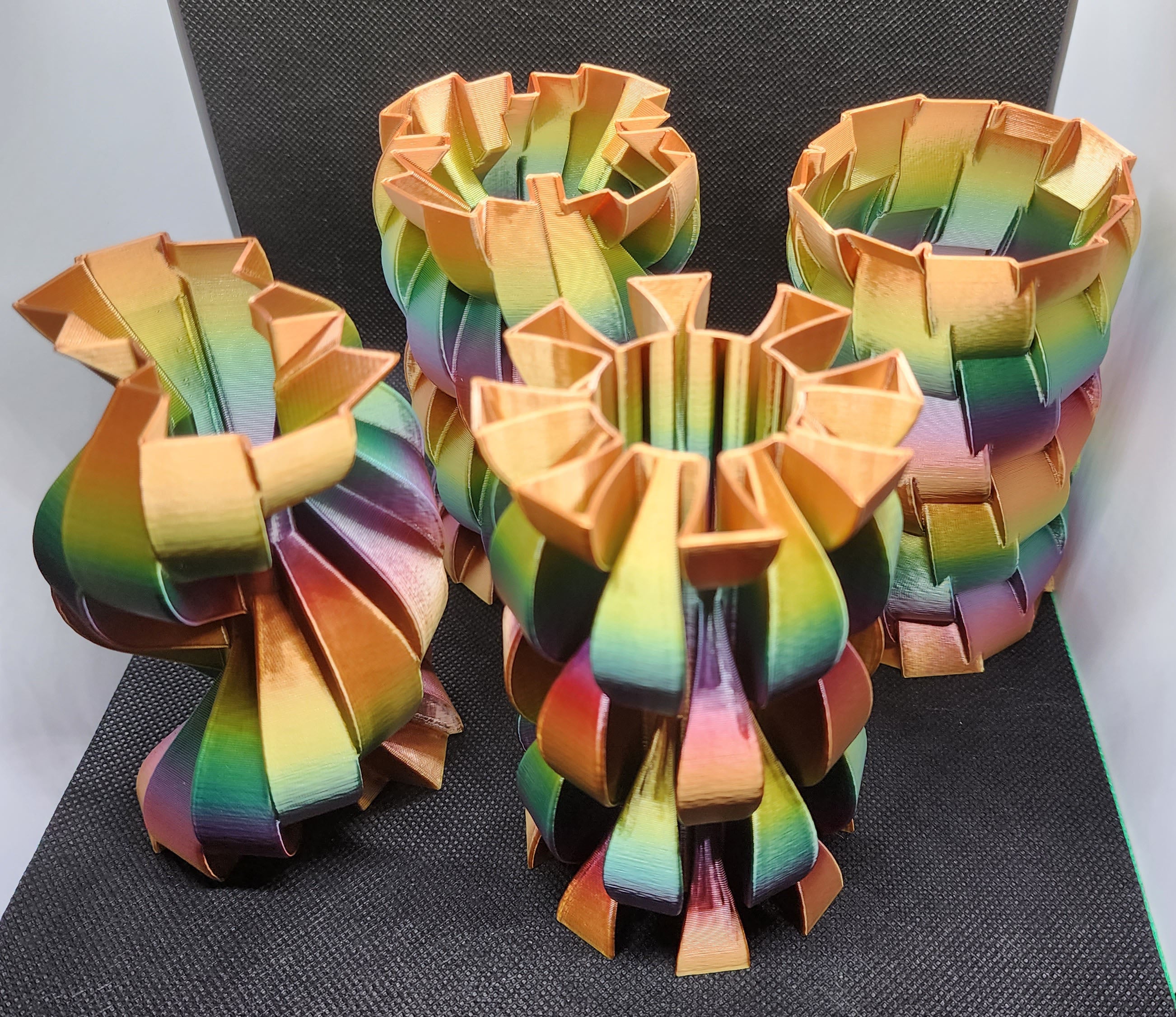 ᛥ Ribbon Spiral Vase Collection ᛥ