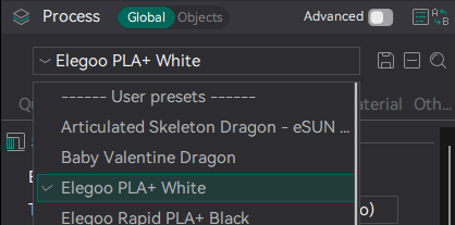 Fully Calibrated Profile for Elegoo PLA+ White