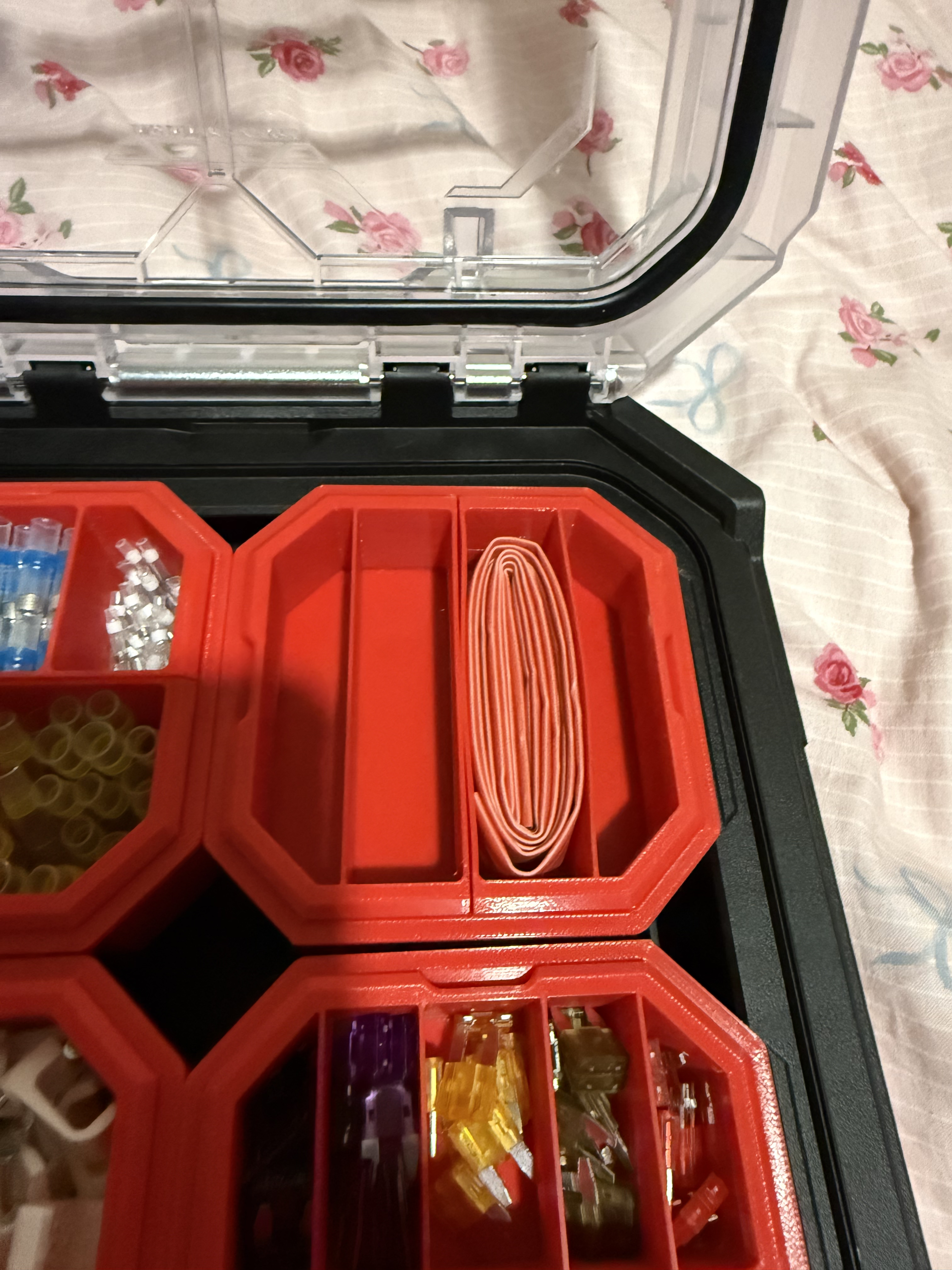Half Size Divider for modified StackTech Bins