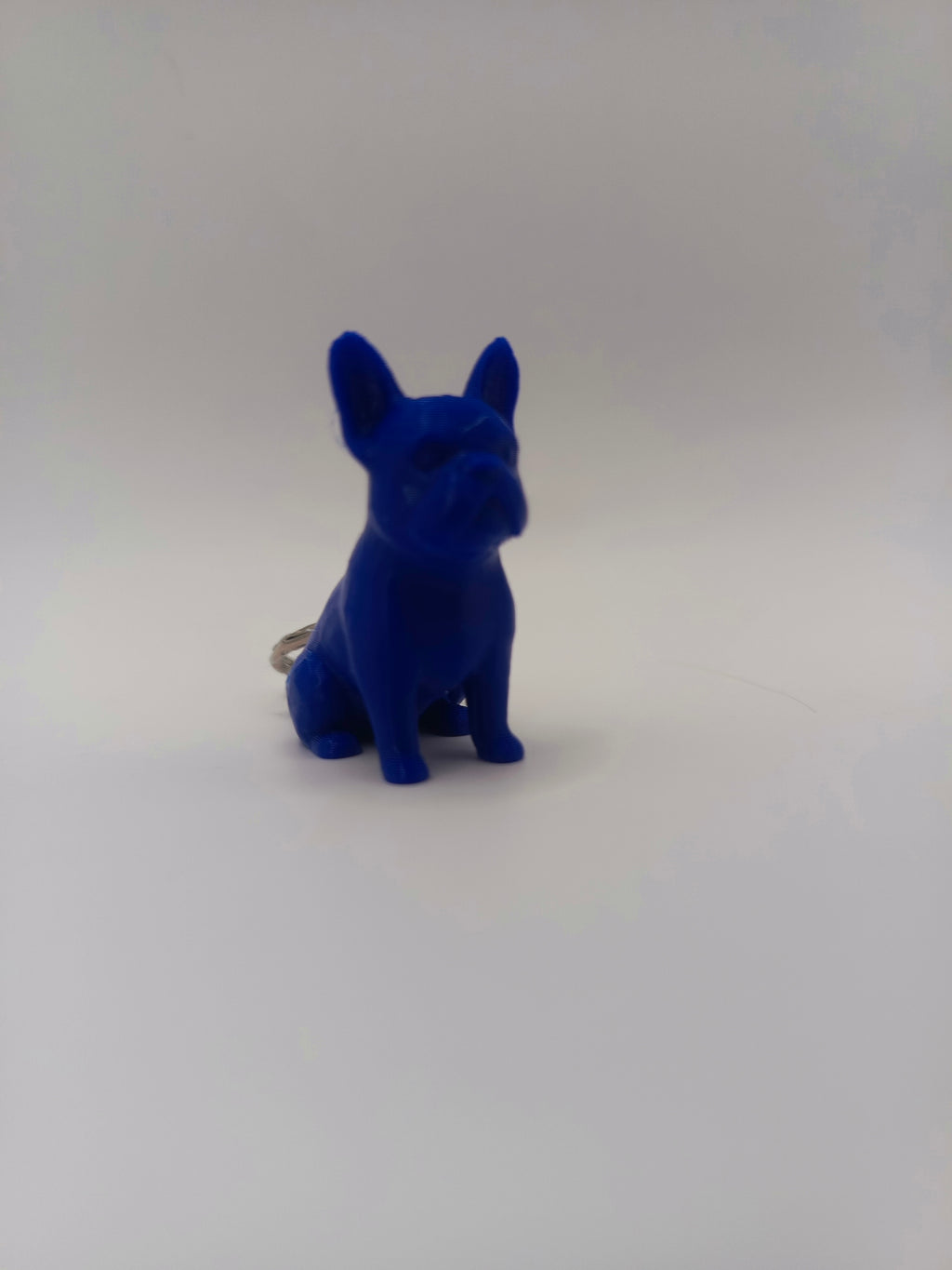 French Bulldog Keychain Figurine