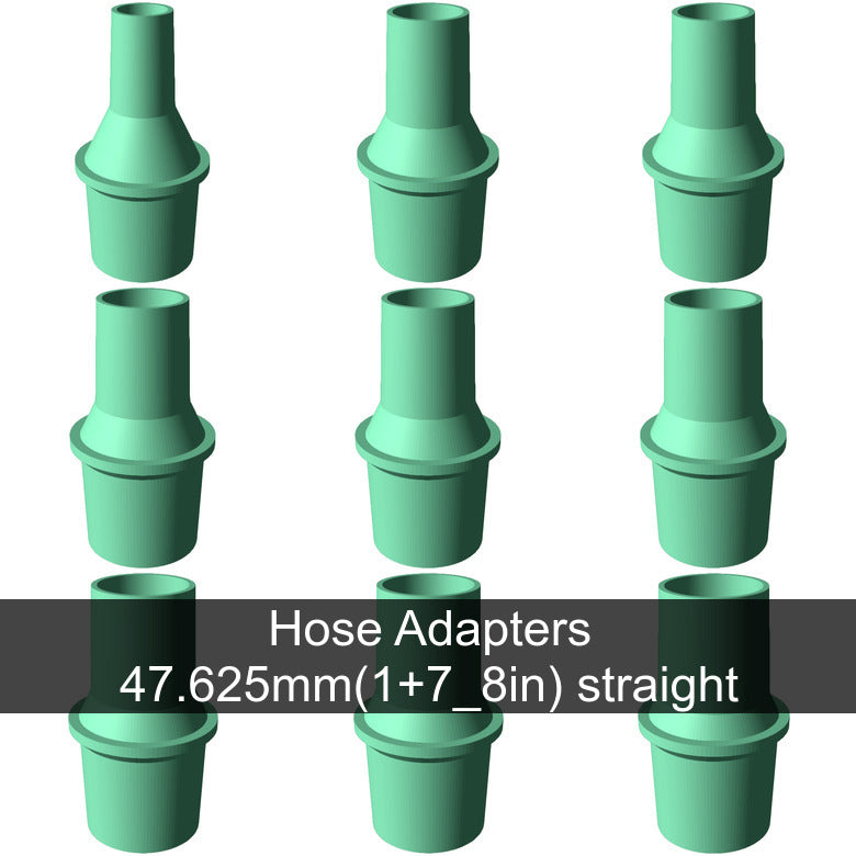 Vacuum hose adapters for all common sizes