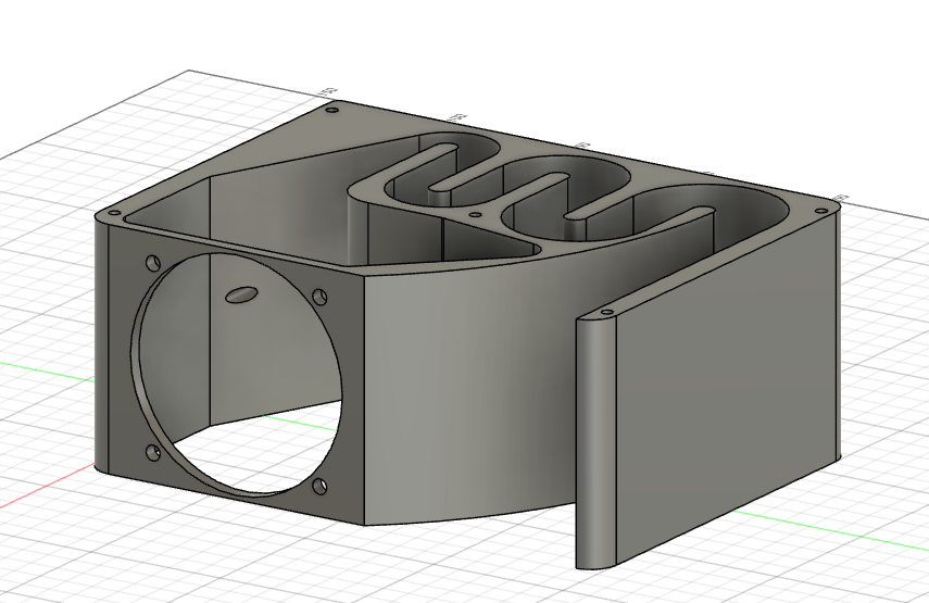 Speaker box for 80mm speaker