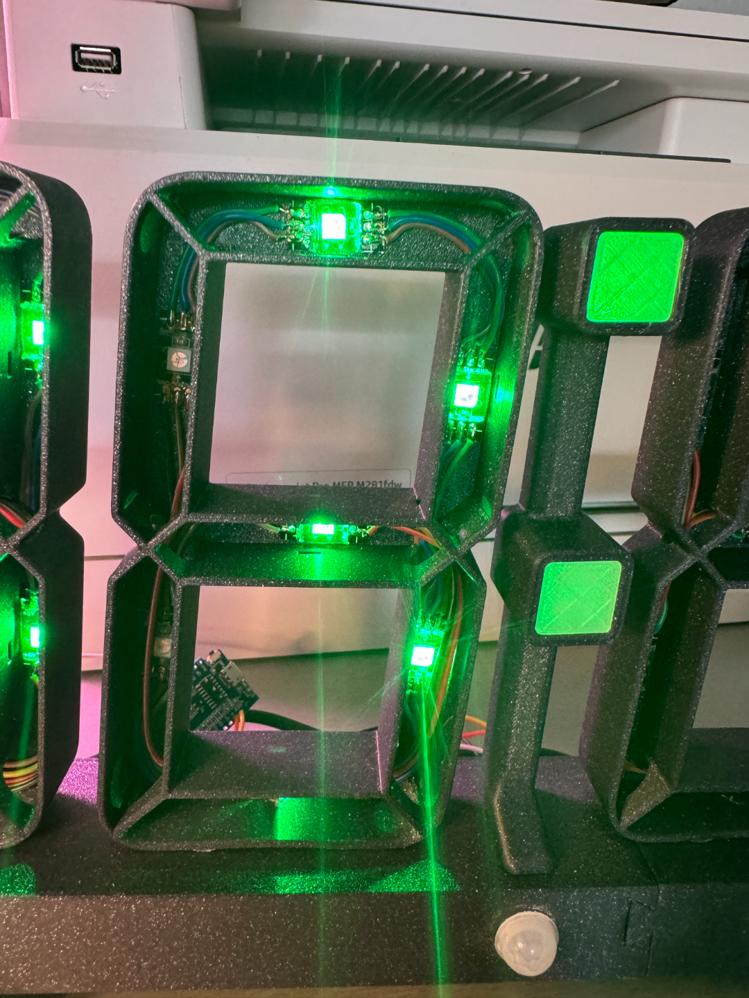LED DiGi Uhr